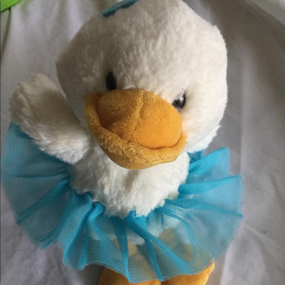 Duck with tutu plush